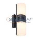   LUTEC 5198102118 CYRA Fali LED lámpatest mozgásérzékelővel, 24W 1000Lm 3000K IP54