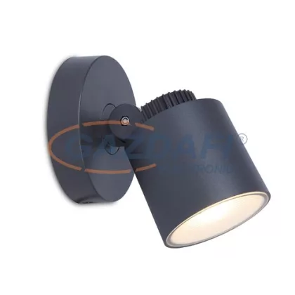   LUTEC 6609202118 EXPLORER Fali LED lámpatest,5W 380Lm 3000K IP54