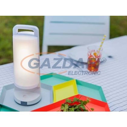   LUTEC P9041 wh DRAGONFLY Hordozható kültéri lámpa napelemmel, fehér