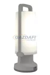 LUTEC P9041 si DRAGONFLY LED Hordozható kültéri lámpa napelemmel, szürke