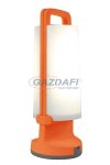 LUTEC P9041 or DRAGONFLY LED Hordozható kültéri lámpa napelemmel, narancssárga