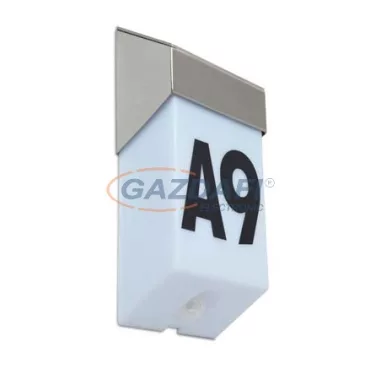 LUTEC ST9079 SOLSTEL IR LED Kültéri lámpa, házszám világító, IP44