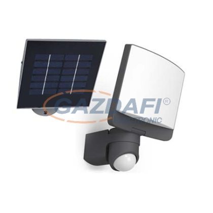   LUTEC 6256-PIR-SL SUNSHINE IR LED Fali kültéri lámpa mozgásérzékelővel és napelemmel