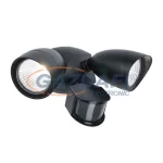   LUTEC 7621903012 SHRIMP Fali LED lámpatest mozgásérzékelővel, 22W 1380Lm 4000K IP54