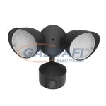   LUTEC 7622206012 DRACO LED Fali kültéri lámpa beépített kamerával és mozgásérzékelővel, IP54