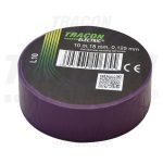   TRACON L10 Szigetelőszalag, lila 10m×18mm, PVC, 0-90°C, 40kV/mm, 10 db/csomag