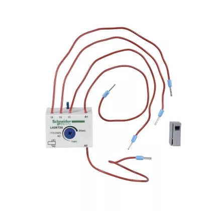   SCHNEIDER LA2KT2U Meghúzás késleltető 1-30s, 110-240V, AC
