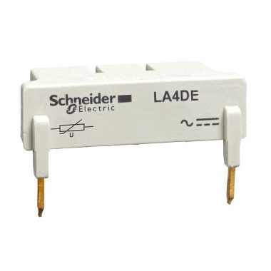 SCHNEIDER LA4DE2E Zavarszűrő, varisztoros, 24-48V AC/DC