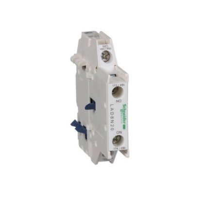 SCHNEIDER LAD8N20 Segédérintkező blokk, oldalsó, 2Z, csavaros csatlakozás