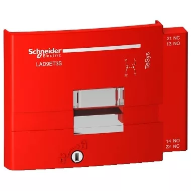 SCHNEIDER LAD9ET3S Biztonsági fedél piros TESYS D 80-95A-he