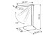TRACON LAL4W LED table lamp, adjustable brightness and color temperature 100-240 V, 50 Hz, 4 W, 2700-6000 K