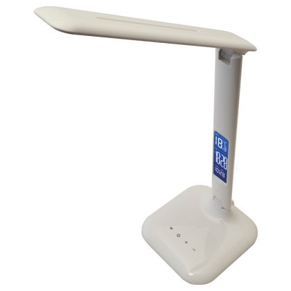 TRACON LALD4W LED asztali lámpa, szab. fényerő és színhőm., LCD kijelző 100-240 V, 50 Hz, 