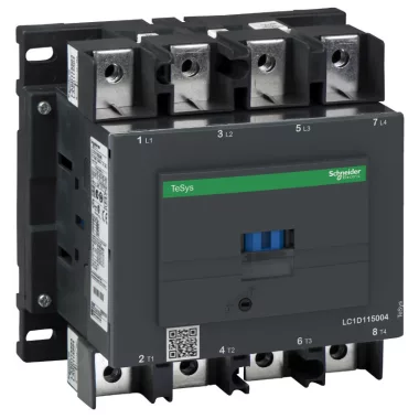 SCHNEIDER LC1D1150046BD Mágneskapcsoló 115A 24VDC