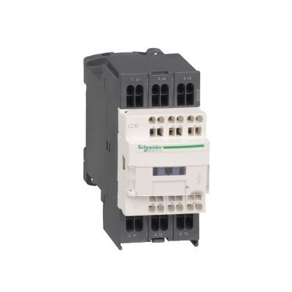 SCHNEIDER LC1D383P7 Mágneskapcsoló, 38A, 230VAC, rugós