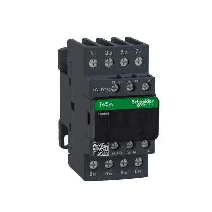   SCHNEIDER LC1DT32M7 AC mágneskapcsoló, 32A (AC1), csavaros csatlakozású, 4Z pólus