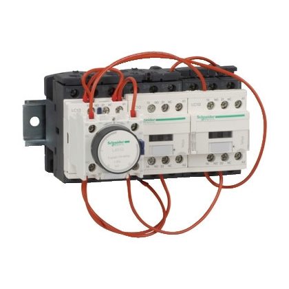   SCHNEIDER LC3D090AP7 7,5kW (400V), csillag-delta indító mechanikus retesszel, sínre szerelt