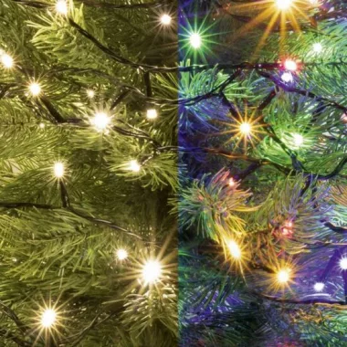 HOME LED 105/WW/M LED-es Cluster fényfüzér, 7 m, színes/ melegfehér HOME LED 105/WW/M LED-es Cluster fényfüzér, 7 m, színes/ melegfehér