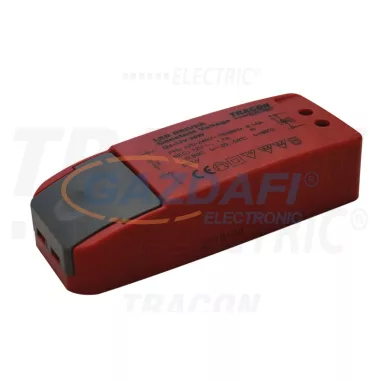 TRACON LED-CV-20W LED meghajtó, állandó feszültségű 200-240 VAC/12VDC; 1,7 A; 20 W; IP20 TRACON LED-CV-20W LED meghajtó, állandó feszültségű 200-240 VAC/12VDC; 1,7 A; 20 W; IP20