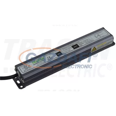 TRACON LED-CV65-150W LED meghajtó, állandó feszültségű 100-240 VAC/12VDC; 12,5 A; 150 W; IP67 TRACON LED-CV65-150W LED meghajtó, állandó feszültségű 100-240 VAC/12VDC; 12,5 A; 150 W; IP67
