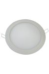 TRACON LED-DL-12NW Recessed LED subwoofer, round, white 220-240 VAC; 12 W; 850 lm; D = 174 mm, 4000 K; IP40, EEI = A