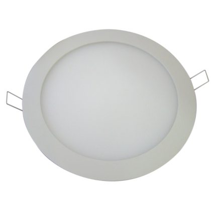   TRACON LED-DL-12NW Recessed LED subwoofer, round, white 220-240 VAC; 12 W; 850 lm; D = 174 mm, 4000 K; IP40, EEI = A