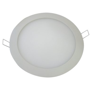 TRACON LED-DL-18NW Recessed LED subwoofer, round, white 220-240 VAC; 18 W; 1300 lm; D = 225 mm, 4000 K; IP40, EEI = A