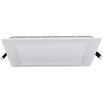   TRACON LED-DLN-12NW Square recessed LED panel 220-240 VAC; 12 W; 850 lm; 172 × 172 mm, 4000 K; IP40, EEI = A