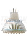 TRACON LED-MR16-60-CW LED spot fényforrás 12 V AC/DC, MR16, 2,7W, 6300K, 200lm, 60×LED, 120°