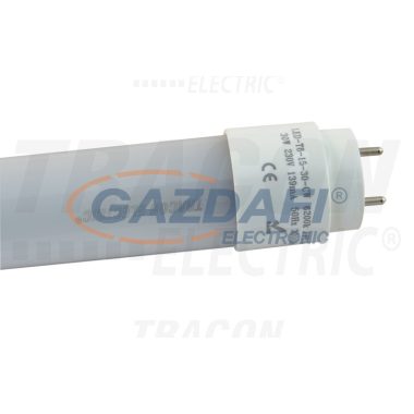TRACON LED-T8-06-10-CW LED világító cső, tejüveg 230 V, 50 Hz, T8, 600 mm, 10 W, 6200K, 1100 lm