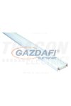 TRACON LEDSZSURFACE Alumínium profil LED szalagokhoz, lapos, felületre W=10 mm
