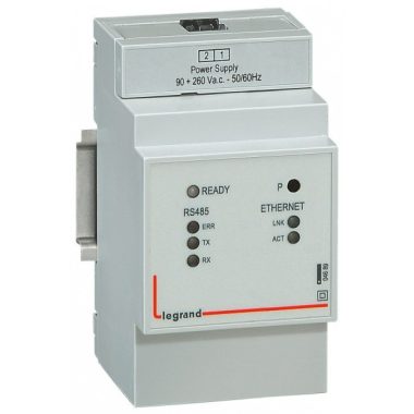 LEGRAND 004689 IP converter with RS 485 / Ethernet conversion - 2 modules