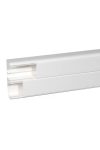LEGRAND 010427 Univerzális DLP kábelcsatorna, 50 x 150 mm, 2 x 65 mm-es hajlékony fedéllel, válaszfallal, Program Mosaic szerelvényekkel szerelhető, 2 m, fehér