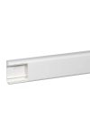 LEGRAND 010463 Universal DLP cable channel, 35 x 105 mm, with 85 mm flexible cover, without partition, for installation with Program Mosaic fittings, 2 m, white