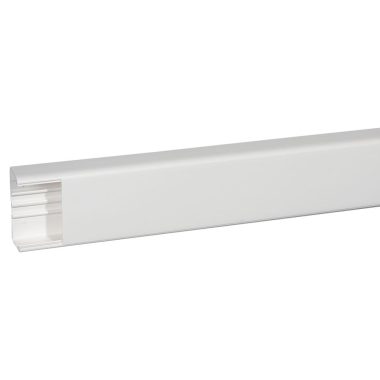 LEGRAND 010475 Univerzális DLP kábelcsatorna, 150 x 65 mm, 130 mm-es hajlékony fedéllel, válaszfal nélkül, 2 m, fehér