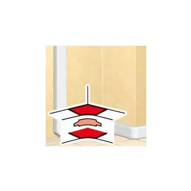 LEGRAND 010605 DLP internal elbow for 50x105mm channel LEGRAND 010605 DLP internal elbow for 50x105mm channel
