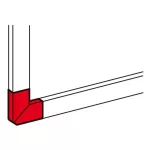 LEGRAND 010792 DLP bend element for 195x50 mm channel