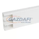   LEGRAND 011024 DLP bepattintható kábelcsatorna, 180 x 50 mm, 3 rekeszes, válaszfallal, 3 x 45 mm-es fedéllel, 2,5 m, fehér