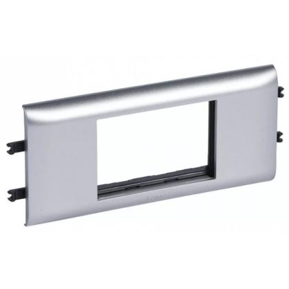   LEGRAND 011203 DLP aluminum frame for Program Mosaic 3-module, 65 mm cover