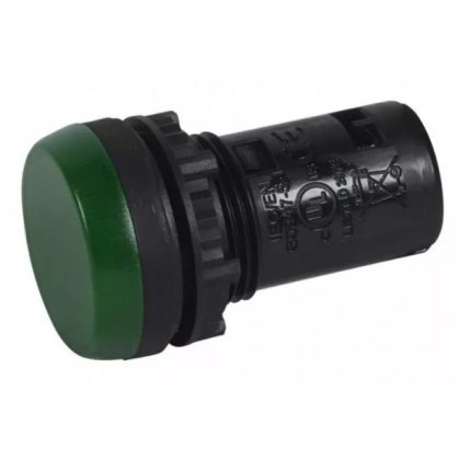 LEGRAND 024607 Osmoz komplett jelzőlámpa - zöld 130V ~