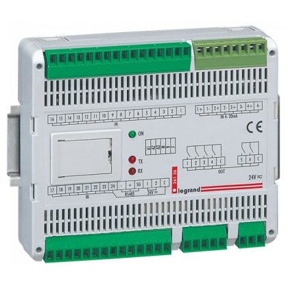   LEGRAND 026136 DPX3 and DX3 status indicator and control interface - RS485 for modbus communication - 2 modules