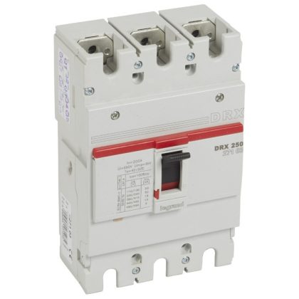   LEGRAND 027103 DRX250 3P 18 kA 200A t.m. kompakt megszakító