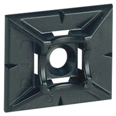 LEGRAND 032067 Colring base self-adhesive 4.6mm - black