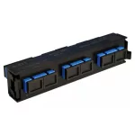 LEGRAND 032110 optikai patch modul 3xSC duplex monomódusú címkével és címketartóval fekete LCS3
