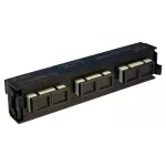 LEGRAND 032120 optikai patch modul 3xSC duplex multimódusú címkével és címketartóval fekete LCS3