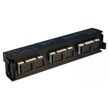 LEGRAND 032120 optical patch module with 3xSC duplex multimode label and label holder black LCS3