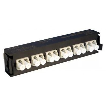   LEGRAND 032124 optical patch module with 6xLC duplex multimode label and label holder black LCS3