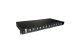LEGRAND 032164 optikai patch panel fix 12xSC duplex monomódusú 1U-19" fekete LCS3