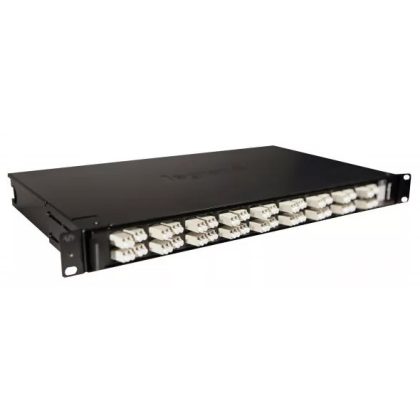   LEGRAND 032171 optical patch panel reversible 36xLC duplex multimode 1U-19" black LCS3