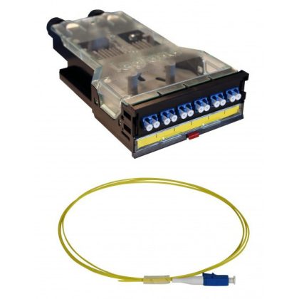   LEGRAND 032187 HD optical cassette OS2 12xLC with pigtails and couplings LCS3