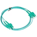 LEGRAND 032261 LEGRAND patch kábel optika OM4 multimódusú SC/SC Core (0,25 dB) 50/125um LSZH (LSOH) kék 2 méter LCS3